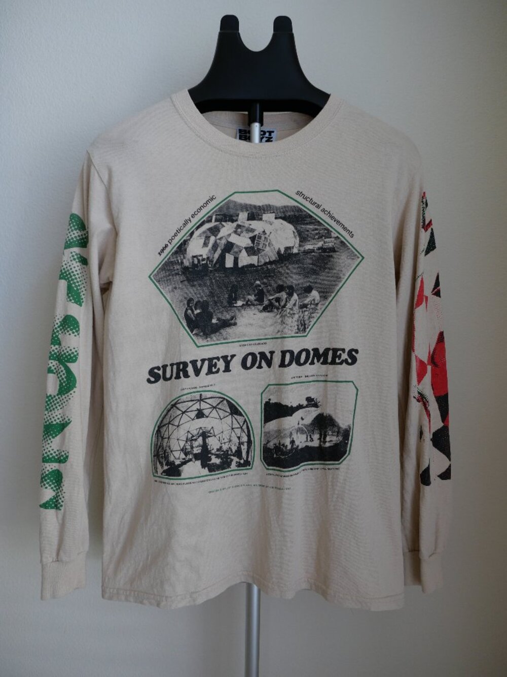 Boot Boyz Biz Tan Long Sleeve Drop City / Domes Shirt